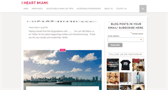 Desktop Screenshot of eyeheartmiami.blogspot.com