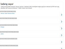 Tablet Screenshot of ladangsayur.blogspot.com