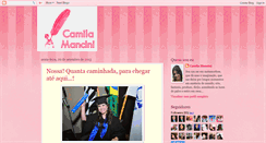 Desktop Screenshot of camilamancini.blogspot.com