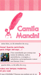 Mobile Screenshot of camilamancini.blogspot.com