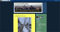 Desktop Screenshot of pladesantamaria.blogspot.com