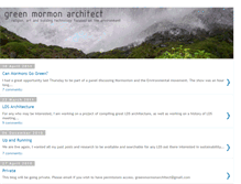 Tablet Screenshot of greenmormonarchitect.blogspot.com