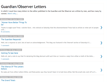 Tablet Screenshot of guardianletters.blogspot.com