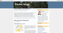 Desktop Screenshot of knutesblogg.blogspot.com