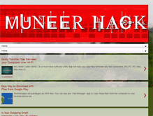 Tablet Screenshot of muneerhack.blogspot.com