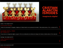 Tablet Screenshot of cristianalarconismodes.blogspot.com