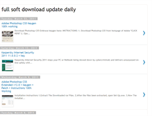 Tablet Screenshot of full-soft-download.blogspot.com