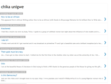 Tablet Screenshot of chikaunigwe.blogspot.com