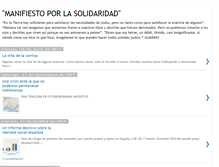 Tablet Screenshot of manifiestoporlasolidaridad.blogspot.com