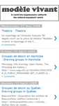 Mobile Screenshot of modelevivant.blogspot.com