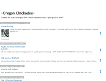 Tablet Screenshot of oregonchickadee.blogspot.com