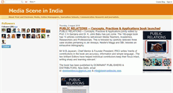 Desktop Screenshot of mediasceneindia.blogspot.com