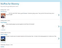 Tablet Screenshot of muffinsformommy.blogspot.com