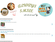 Tablet Screenshot of moumoualwayssmile.blogspot.com