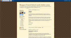 Desktop Screenshot of mangerecentral.blogspot.com