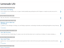 Tablet Screenshot of lemonlemonade.blogspot.com