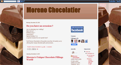 Desktop Screenshot of morenochocolatier.blogspot.com
