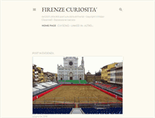 Tablet Screenshot of firenzecuriosita.blogspot.com