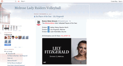 Desktop Screenshot of melrosevolleyball.blogspot.com