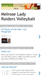 Mobile Screenshot of melrosevolleyball.blogspot.com