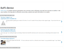 Tablet Screenshot of duffsdevice.blogspot.com