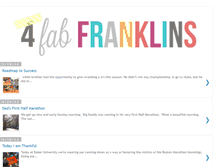 Tablet Screenshot of 4fabfranklins.blogspot.com