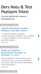 Mobile Screenshot of dersnotlarin.blogspot.com