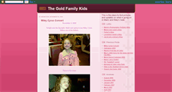 Desktop Screenshot of goldkids.blogspot.com