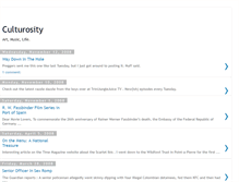 Tablet Screenshot of culturosity.blogspot.com