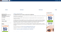 Desktop Screenshot of diabetescontrolada.blogspot.com