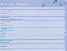 Tablet Screenshot of mrsmurphysclassroom1.blogspot.com