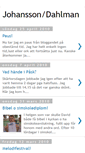 Mobile Screenshot of johanssondahlman.blogspot.com