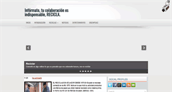 Desktop Screenshot of mundorecicla.blogspot.com