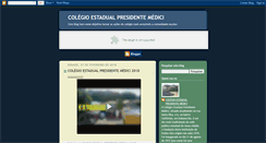 Desktop Screenshot of colegioestadualpresidentemedici.blogspot.com