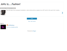 Tablet Screenshot of jovicfashions.blogspot.com