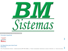 Tablet Screenshot of bmsistemas.blogspot.com