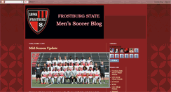 Desktop Screenshot of frostburgstatemenssoccer.blogspot.com