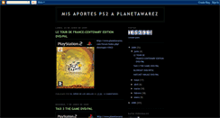 Desktop Screenshot of misaportesps2aplanetawarez.blogspot.com