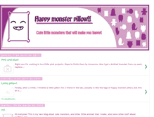 Tablet Screenshot of happymonsterpillow.blogspot.com