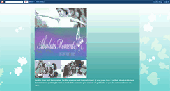 Desktop Screenshot of absolute-moments.blogspot.com