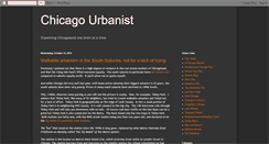 Desktop Screenshot of chicagourbanist.blogspot.com
