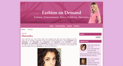 Desktop Screenshot of fashion-on-demand.blogspot.com