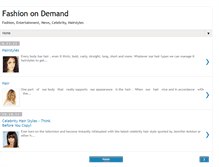 Tablet Screenshot of fashion-on-demand.blogspot.com