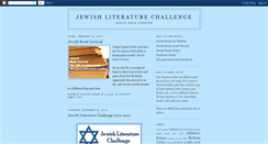 Desktop Screenshot of jewishliteraturechallenge.blogspot.com