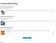 Tablet Screenshot of amateurmatchblog.blogspot.com