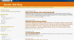 Desktop Screenshot of benderball.blogspot.com