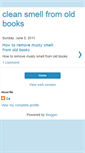 Mobile Screenshot of bookdeodorizer.blogspot.com