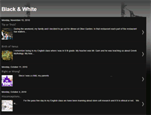 Tablet Screenshot of blackandwhite155.blogspot.com