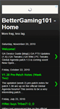 Mobile Screenshot of bettergaming101.blogspot.com