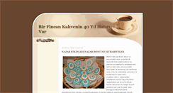 Desktop Screenshot of birfincankahvenin40yilhatirivar.blogspot.com